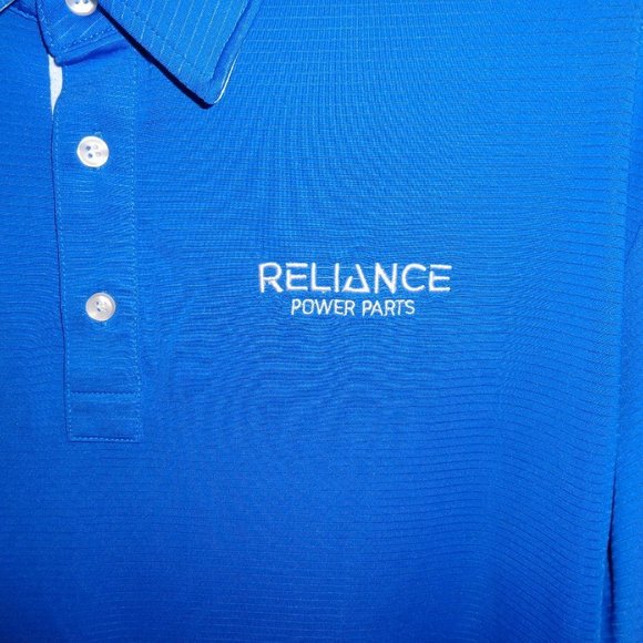 Men's Reliance Power Parts Polo Size XL - Picture 5 of 10
